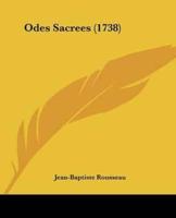Odes Sacrees (1738)