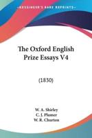 The Oxford English Prize Essays V4