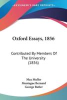 Oxford Essays, 1856