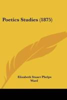Poetics Studies (1875)