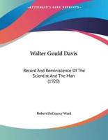 Walter Gould Davis