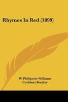 Rhymes In Red (1899)