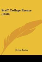Staff College Essays (1870)