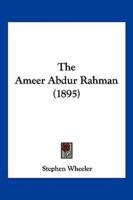 The Ameer Abdur Rahman (1895)
