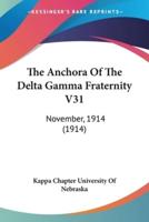 The Anchora Of The Delta Gamma Fraternity V31
