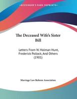 The Deceased Wife's Sister Bill