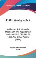 Philip Stanley Abbot