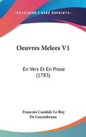 Oeuvres Melees V1