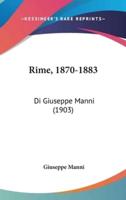 Rime, 1870-1883