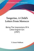 Tangerine, A Child's Letters From Morocco
