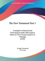 The New Testament Part 1