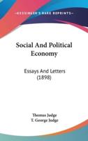 Social and Political Economy