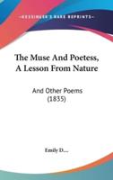 The Muse And Poetess, A Lesson From Nature
