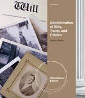 Administration of Wills, Trusts and Estates