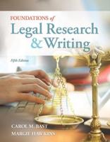 Foundations of Legal Research and Writing