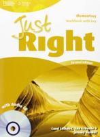 Just Right Elementary: Workbook With Key and Audio CD