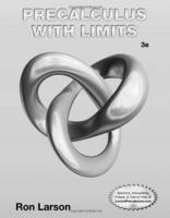 Student Study and Solutions Manual for Larson's Precalculus with Limits, 3r