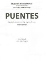 Sam Answer Key & Audioscript for Marinelli/Laughlin's Puentes, 6th