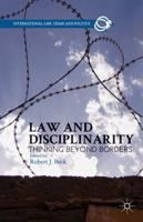 Law and Disciplinarity: Thinking Beyond Borders