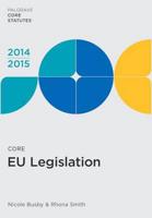 Core EU Legislation 2014-15