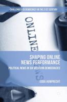 Shaping Online News Performance