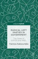 Radical Left Parties in Government : The Cases of SYRIZA and AKEL