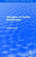 Thoughts on Indian Discontents