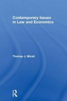 Contemporary Issues in Law and Economics