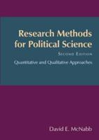 Research Methods for Political Science