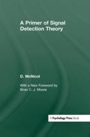 A Primer of Signal Detection Theory