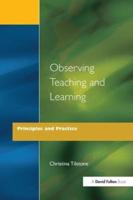 Observing Teaching and Learning