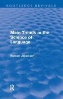 Main Trends in the Science of Language (Routledge Revivals)