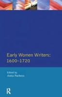 Early Women Writers, 1600-1720