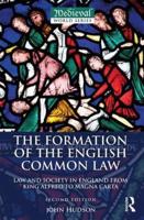 The Formation of the English Common Law