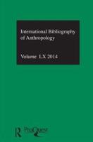 Anthropology. Volume 60 2014