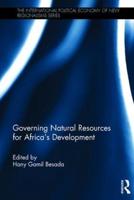 Governing Natural Resources for Africa's Development