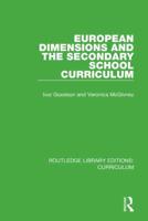 European Dimensions and the Secondary School Curriculum