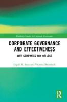 Corporate Governance and Effectiveness