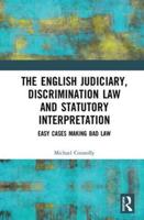 The English Judiciary, Discrimination Law and Statutory Interpretation