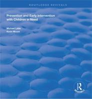 Prevention and Early Intervention With Children in Need