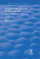 European and Non-European Societies, 1450-1800. Volume I The Longue Durée, Eurocentrism, Encounters on the Periphery of Africa and Asia