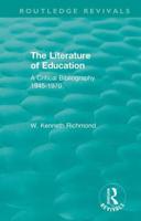 The Literature of Education: A Critical Bibliography 1945-1970