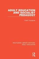 Adult Education and Socialist Pedagogy