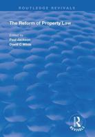 The Reform of Property Law