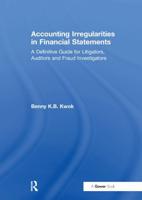 Accounting Irregularities in Financial Statements