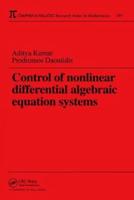 Control of Nonlinear Differential Algebraic Equation Systems With Applications to Chemical Processes