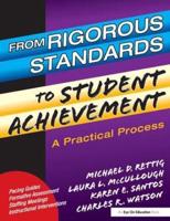 From Rigorous Standards to Student Achievement