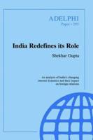 India Redefines Its Role