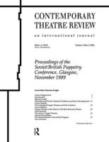 Proceedings of the Soviet/British Puppetry Conference