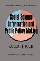 Social Science Information and Public Policy Making